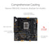 ASUS TUF GAMING B660-PLUS WIFI D4 - Motherboard - ATX - LGA1700 Socket - B660 Chipset - USB 3.2 Gen 1, USB 3.2 Gen 2, USB-C 3.2 Gen2, USB-C 3.2 Gen 2x2 - 2.5 Gigabit LAN, Wi-Fi 6, Bluetooth - onboard graphics (CPU required) - HD Audio (8-channel)