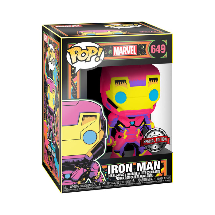 POP! Bobble-Head Marvel: Iron Man (Blacklight)(Special Edition) - 649 /48846