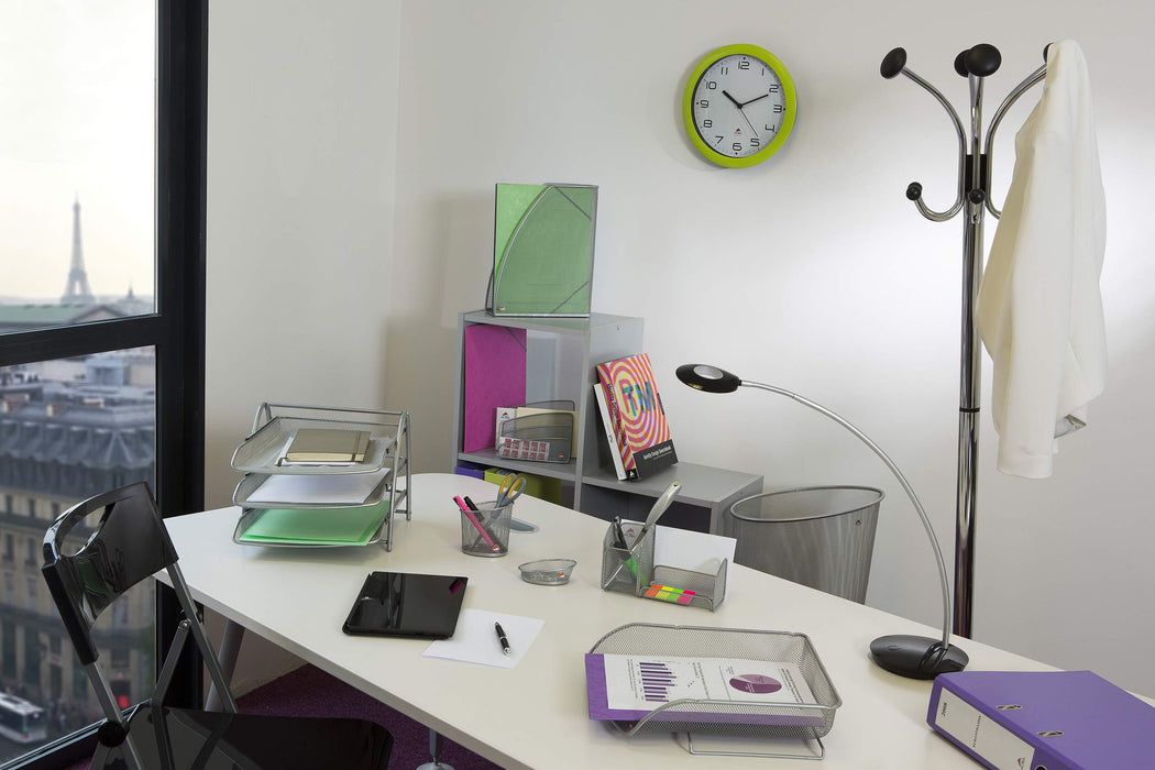 Alba Analog Wall Clock HORNEW V 30 x 5.5cm Green