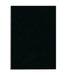 Fellowes Binding Cover Paper A4 Leatherboard Black Pack of 25