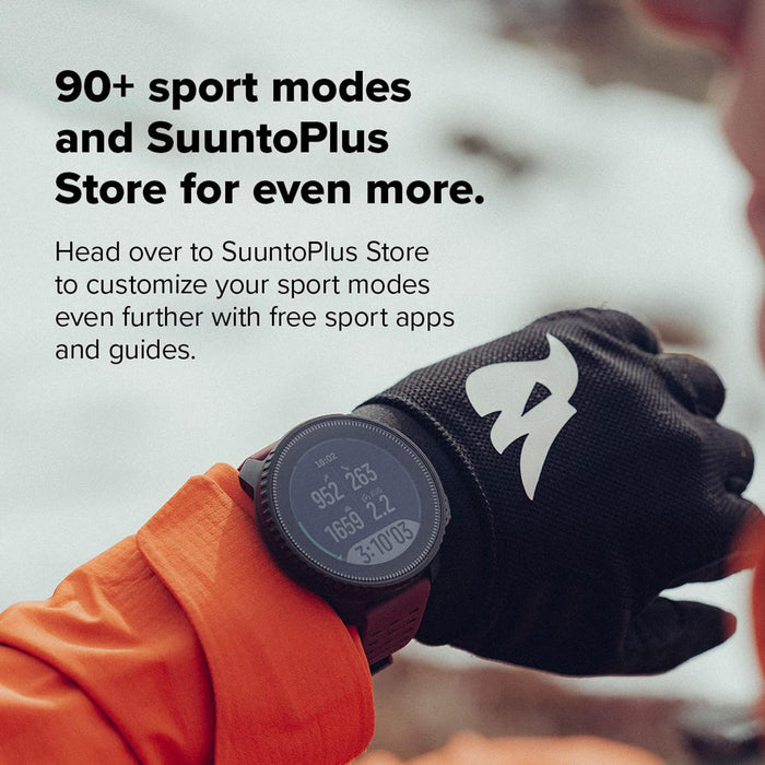 SUUNTO VERTICAL TITANIUM SOLAR BLACK