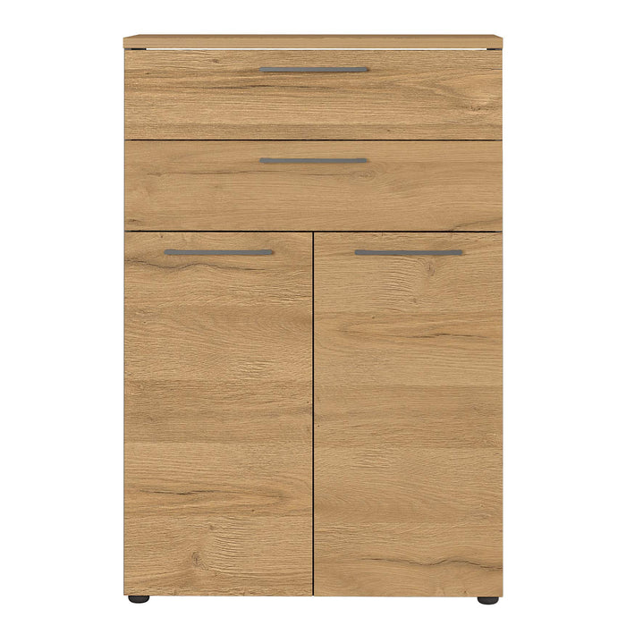 Germania Cupboard 4233-564 Graphite, Grandson Oak 800 x 400 x 1,200 mm