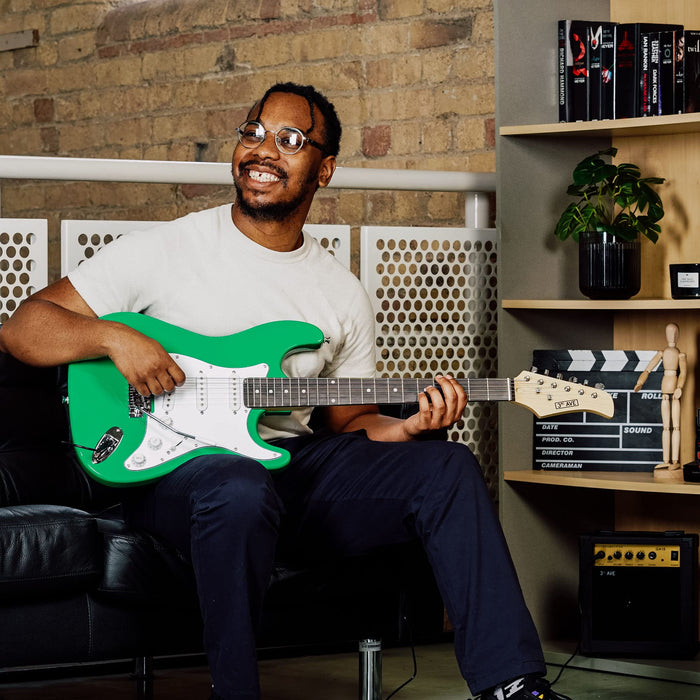 3rd Avenue Electric Guitar Set Green