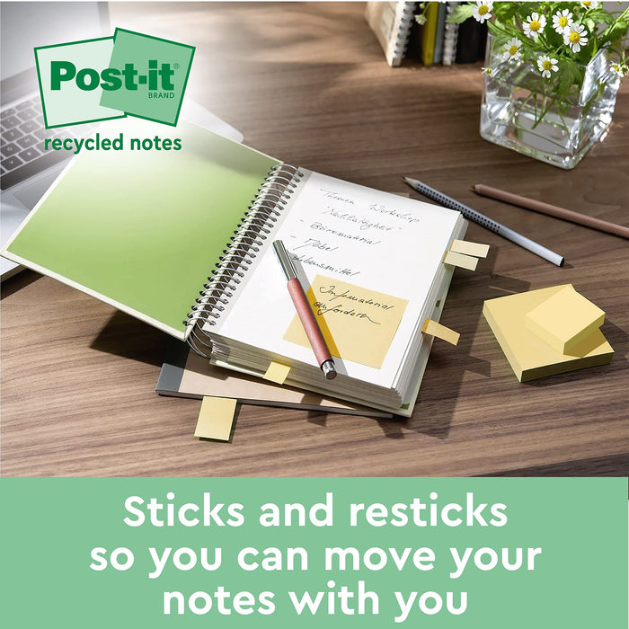 Post-It Yellow Z-Notes 76X76Mm Pk6