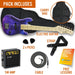 3rd Avenue Junior Electric Guitar Set Purple Galaxy