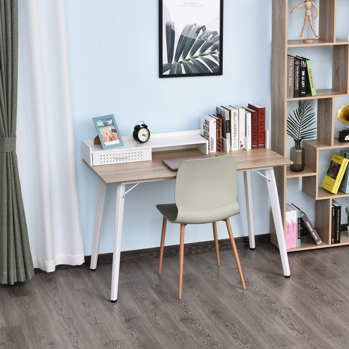 HOMCOM Writing Desk Black 600 x 880 mm