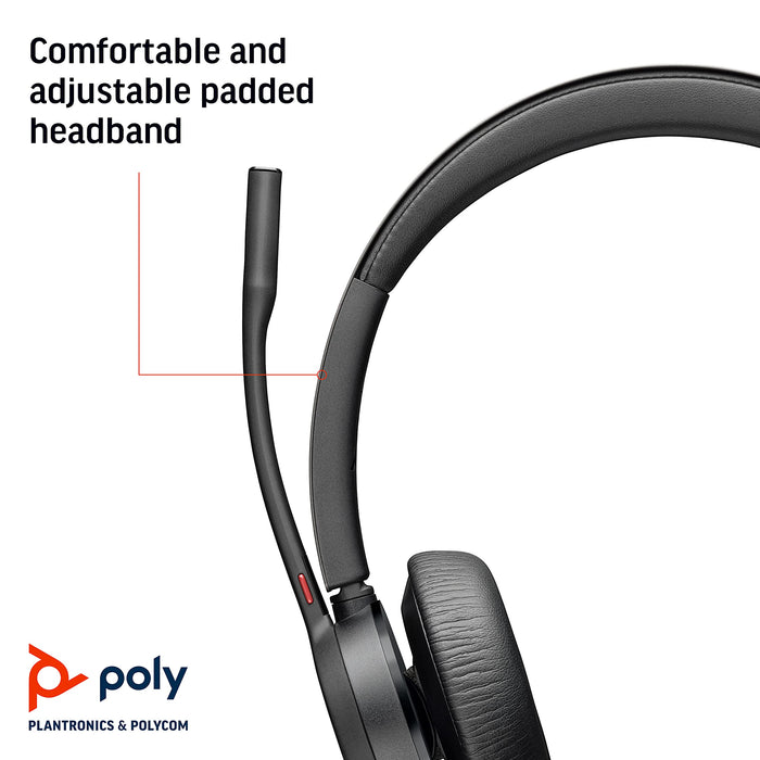 Poly Voyager 4320-M USB-A Bluetooth Microsoft Teams Certified Headset