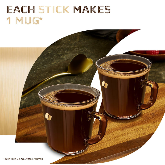 Nescafe Gold Blend Rich & Smooth Caffeinated Instant Coffee Sachets Box 1.8 g Pack of 200