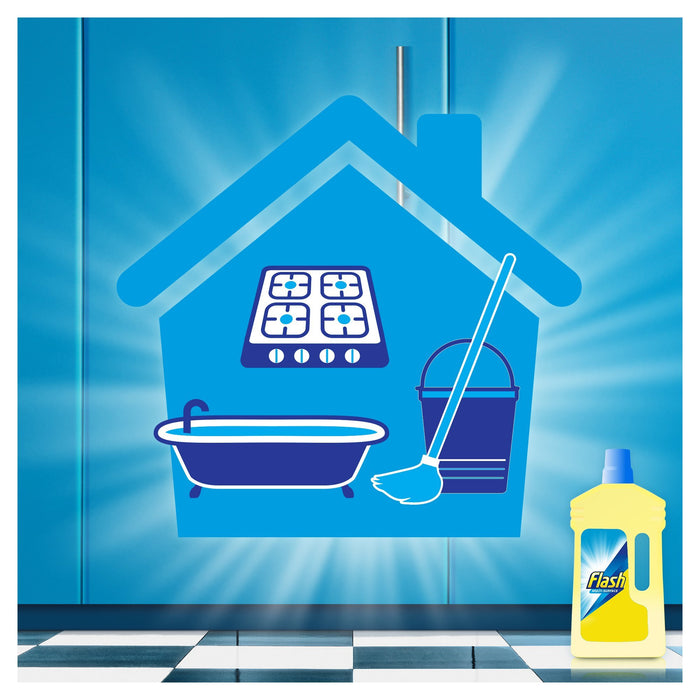 Flash Floor Cleaner Mandarin & Cedarwood Liquid 1L