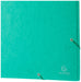 Exacompta 3 Flap Folder 59515E Green Mottled Pressboard Pack of 5