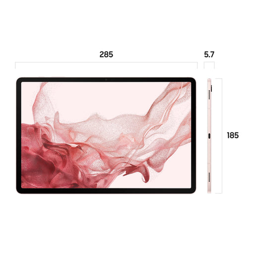 Samsung Galaxy Tab S8 Plus SM-X800N 12.4 Inch Qualcomm Snapdragon SM8450 8GB RAM 128GB Storage Pink Gold Tablet