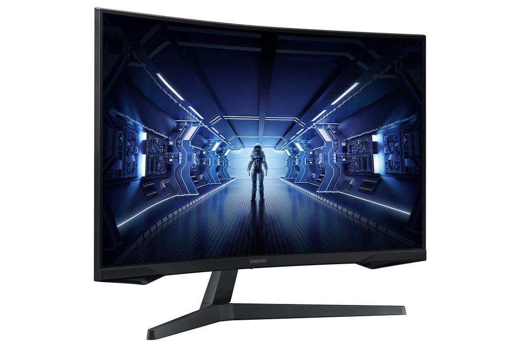 Samsung Odyssey G5 27 Inch 2560 x 1440 Pixels 1000R FreeSync Premium HDR10 Quad HD VA Panel HDMI DisplayPort Curved Gaming Monitor