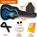 3rd Avenue Electro-Acoustic Guitar Blueburst Set