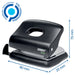 Rapid ECO 2 Hole Punch 24845300 CO2 Neutral 74% Recycled Plastic 20 Sheets Black