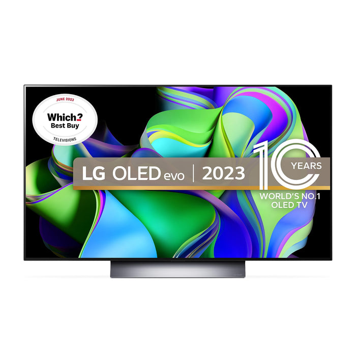 LG OLED Evo C3 48 Inch 4K Ultra HD 4 x HDMI Ports 3 x USB Ports Smart TV