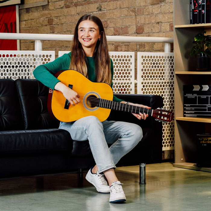 3rd Avenue Rocket Classical Guitar 3/4 Size Natural Set