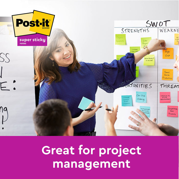 Post-It S/Stk 76X76 90S Crnvl Pk12