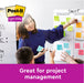 Post-It S/Stk 76X76 90S Crnvl Pk12