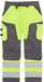 BLÅKLÄDER Trousers 15661811 Cotton, PL (Polyester) Yellow, Mid Grey Size 45S