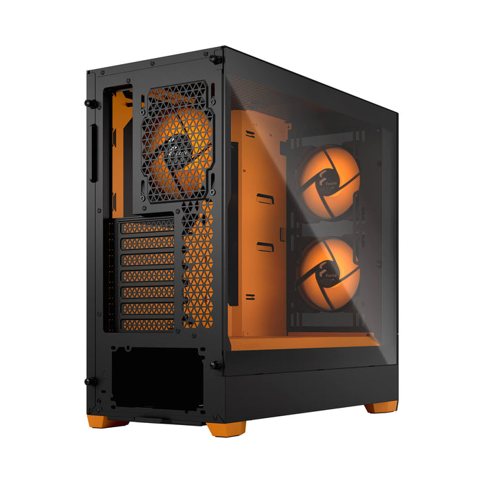 Fractal Design Pop Air ATX RGB Orange Core TG Clear PC Case