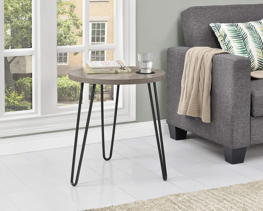 DOREL HOME Accent Table 3613307COMUK 500 (W) x 500 (D) x 555 (H) mm