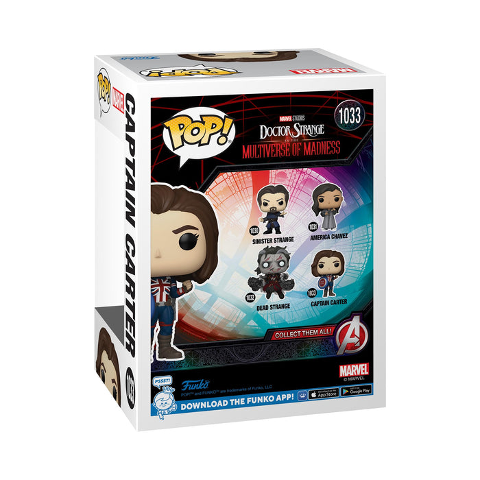 POP! Bobble-Head: Marvel Doctor Strange Multiverse of Madness S2 - Captain Carter - 1033 /62408