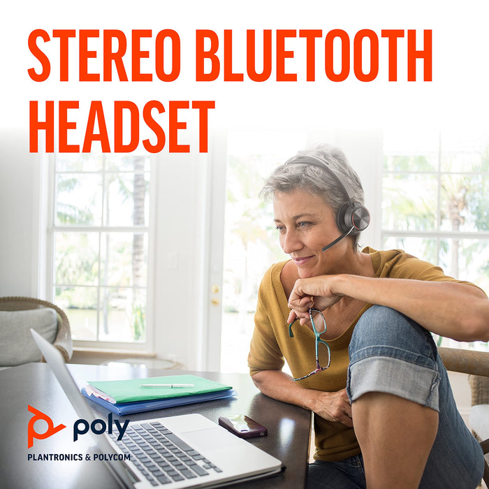 Poly Voyager Focus 2-M Bluetooth Microsoft Teams Certified USB-A Headset