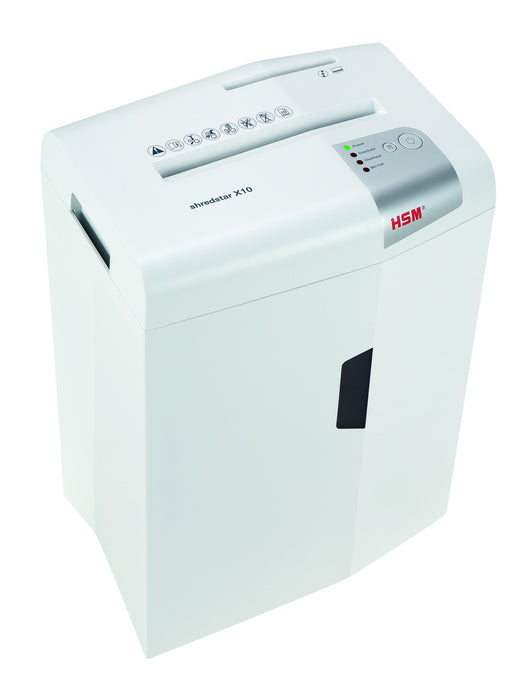 HSM Shredstar X10 Particle-Cut Shredder Security Level P-4 10 Sheets