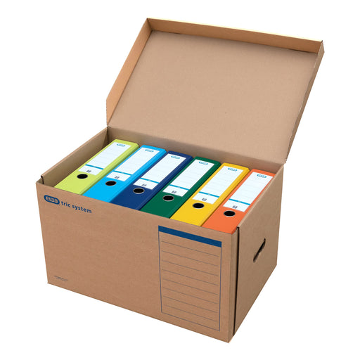 ELBA Archive Box 100421143 Brown cardboard 54.5 (W) x 32 (D) x 36 (H) cm Pack of 10