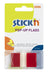 Valuex Pop-Up Flags Page Markers 45x25mm Red (Pack 50) - 26021