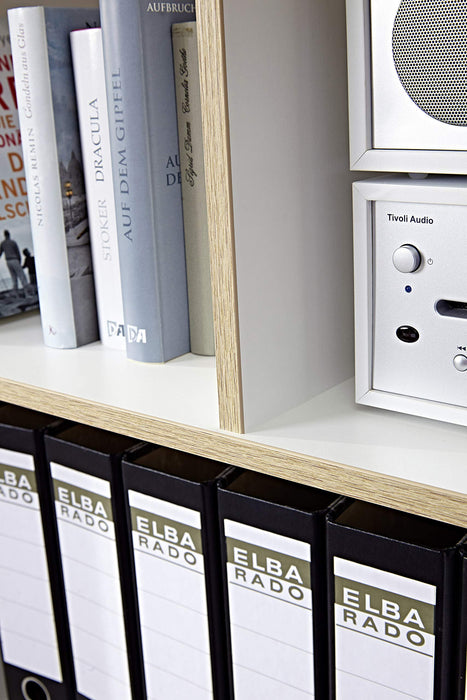 Germania Bookcase White 960 x 400 x 1,660 mm