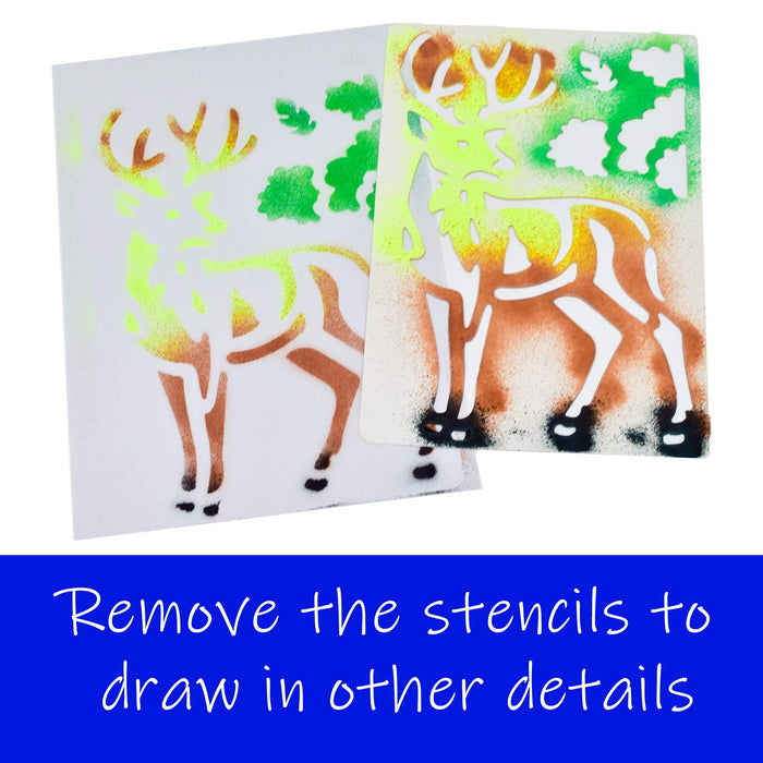 Airflow Art - Wildlife Set Air Flow Pens Playset