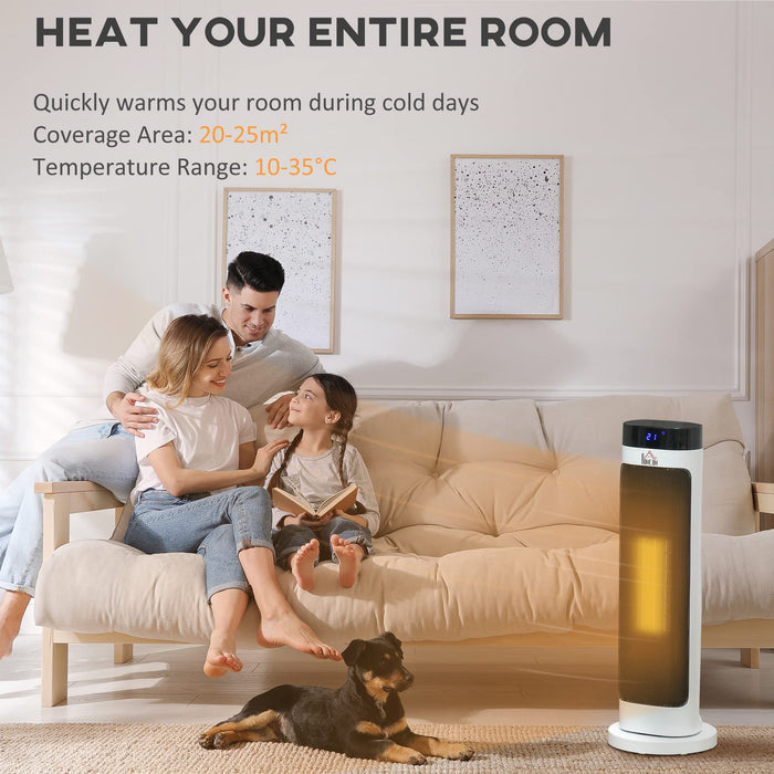 HOMCOM Heater 820-309V70BK 19 (W) x 19 (D) x 56 (H) cm