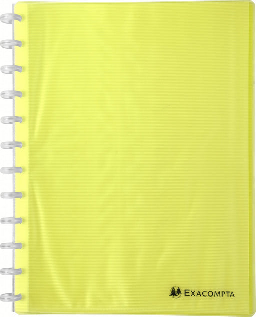 Exacompta Display Book 56277E A4 Assorted 20 Pockets Pack of 4