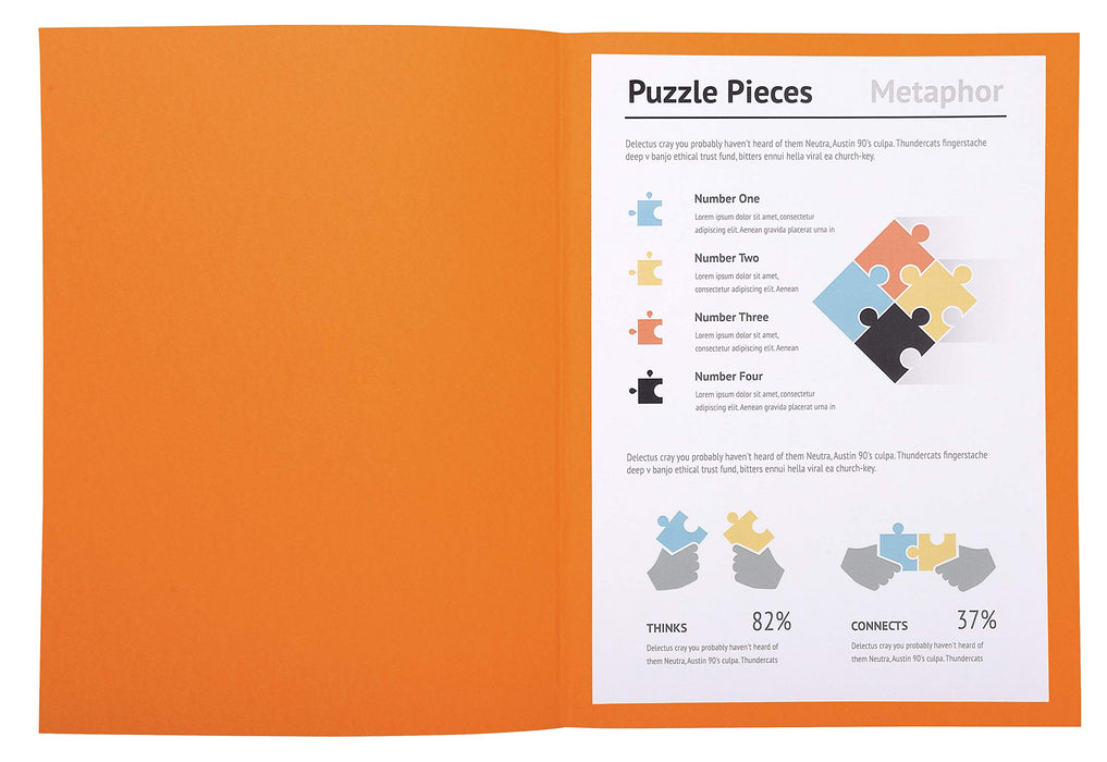 Exacompta Super Square Cut Folder A4 Orange Cardboard 160 gsm Pack of 500