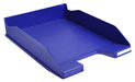 Exacompta Letter Tray Midnight Blue Polystyrene Midnight Blue 25.5 x 34.7 x 6.5 cm