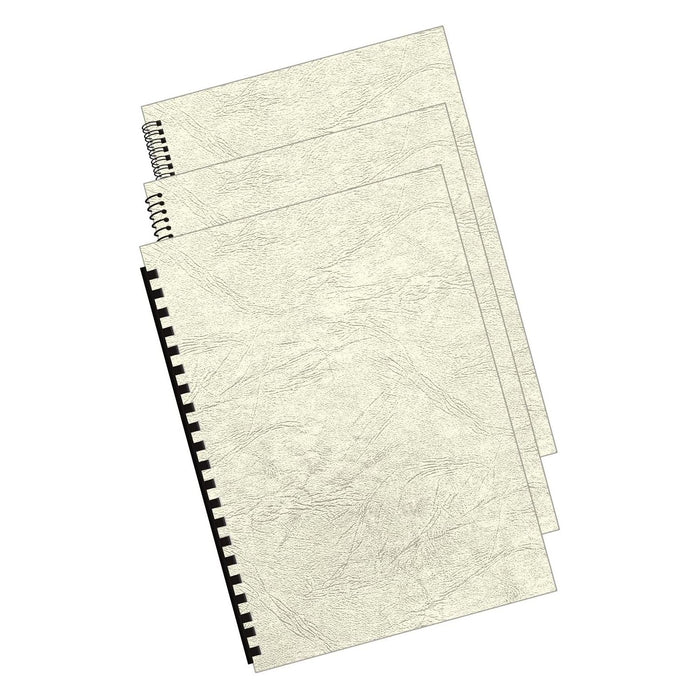 Fellowes Binding Cover Pulp Ivory Pack of 100