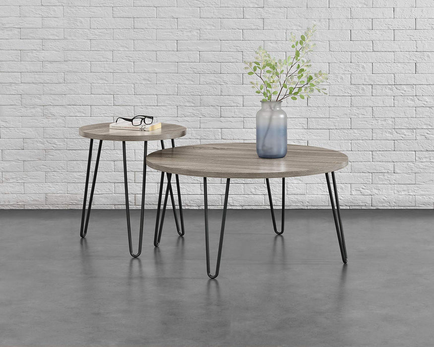 DOREL HOME Accent Table 3615307COMUK 900 (W) x 900 (D) x 453 (H) mm