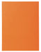 Exacompta Super Square Cut Folder A4 Orange Cardboard 160 gsm Pack of 500