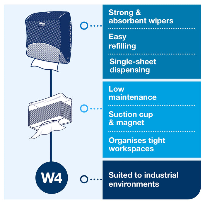Tork Elevation Zigzag Fold Mini Hand Towel Dispenser
