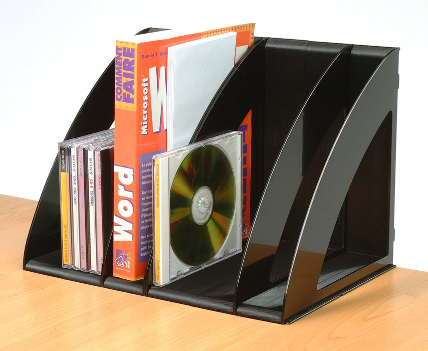 CEP Literature Sorter/Organizer 1006750011 Black 30 x 22 x 22 cm