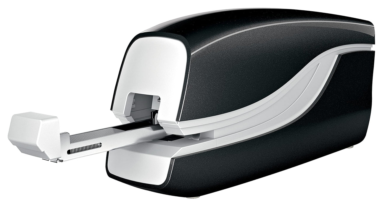 Leitz NeXXt WOW Electric Stapler 5566 Half Strip Black 10 Sheets E1 Metal, Plastic