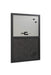 Bi-Office Essentials Notice Board Felt 90 (W) x 60 (H) cm Black, Silver