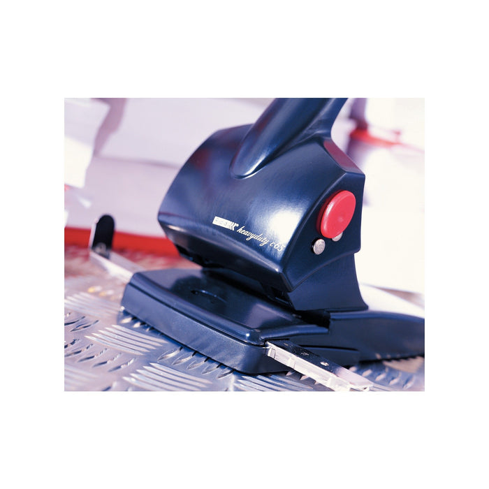 Rapid Hole Punch 20922601 65 Sheets Perforated Black