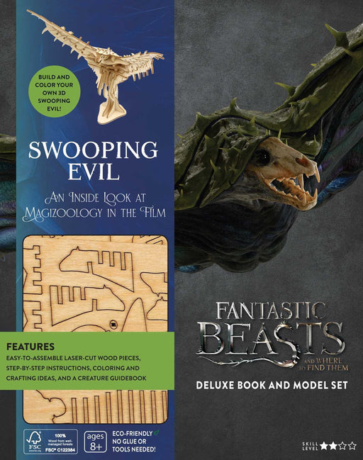 Incredibuilds Fantastic Beasts and Where to Find Them (Swooping Evil) Deluxe Book & 3D Model Kit