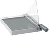 Leitz Precision Home Guillotine Paper Cutter 9018 A4 305 mm Steel Blade Laminated Wooden Bed Grey 8 Sheets