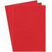 Fellowes Binding Cover Paper Red Pack of 100