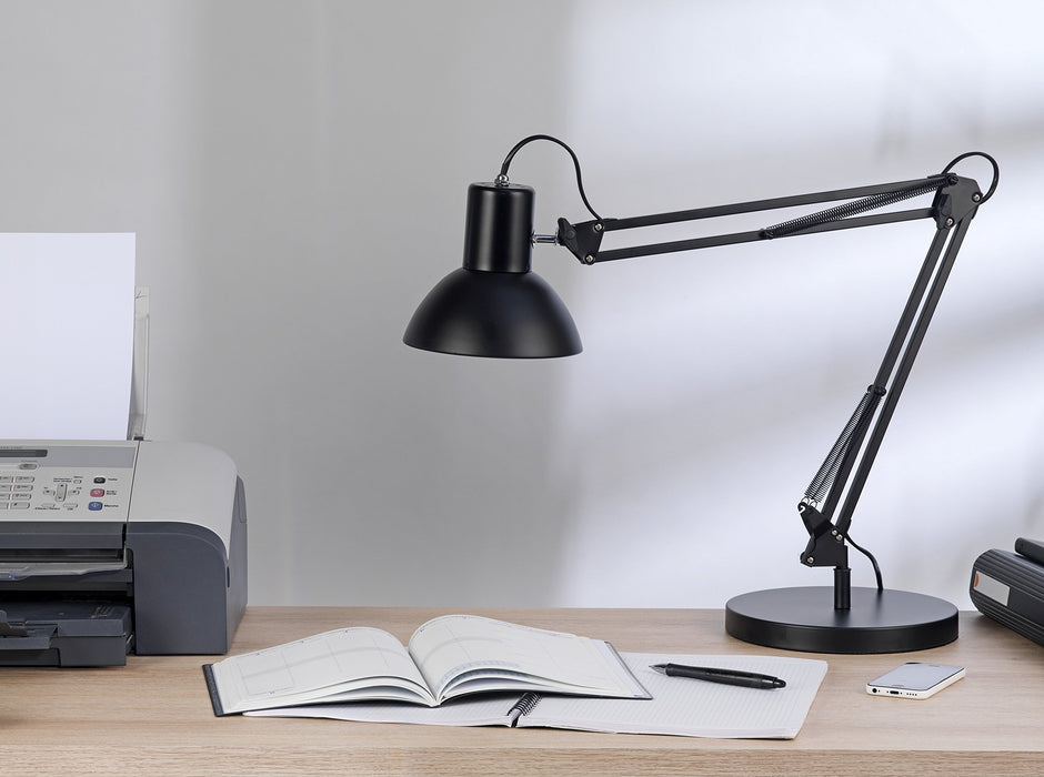 Unilux Freestanding Desk Lamp Success 66 Black