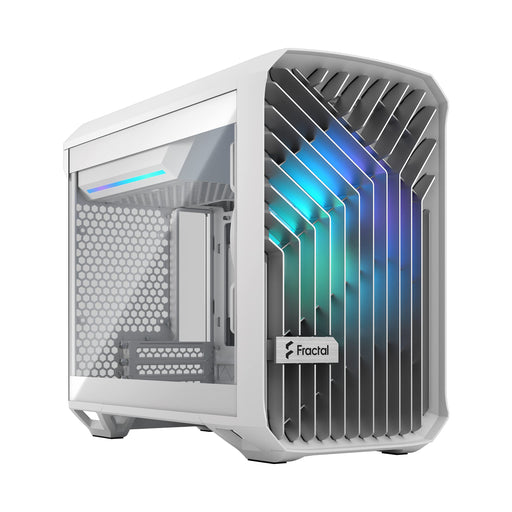 Fractal Design Torrent Nano RGB White Clear Tint PC Case