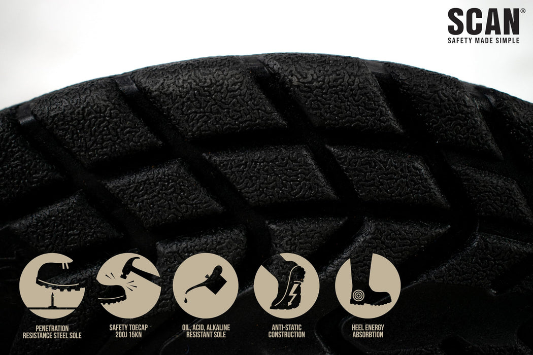 Texas Lined Tan Rigger Boots UK 9 Euro 43 JC-B917 SIZE 9